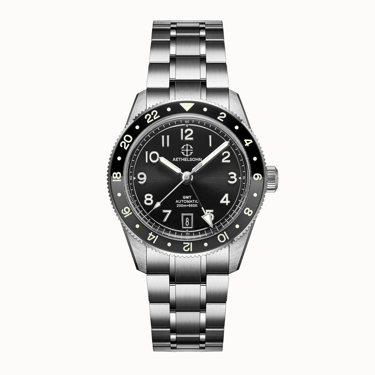 AETHELSOHN Horizon Shadow GMT Automatic Watch