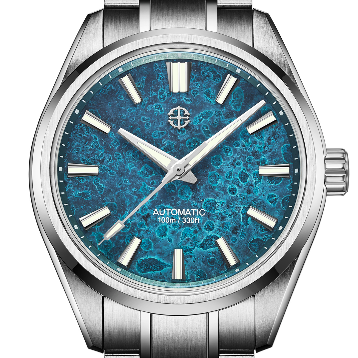 Aqua Shard day and Super-LumiNova BGW9 night comparison
