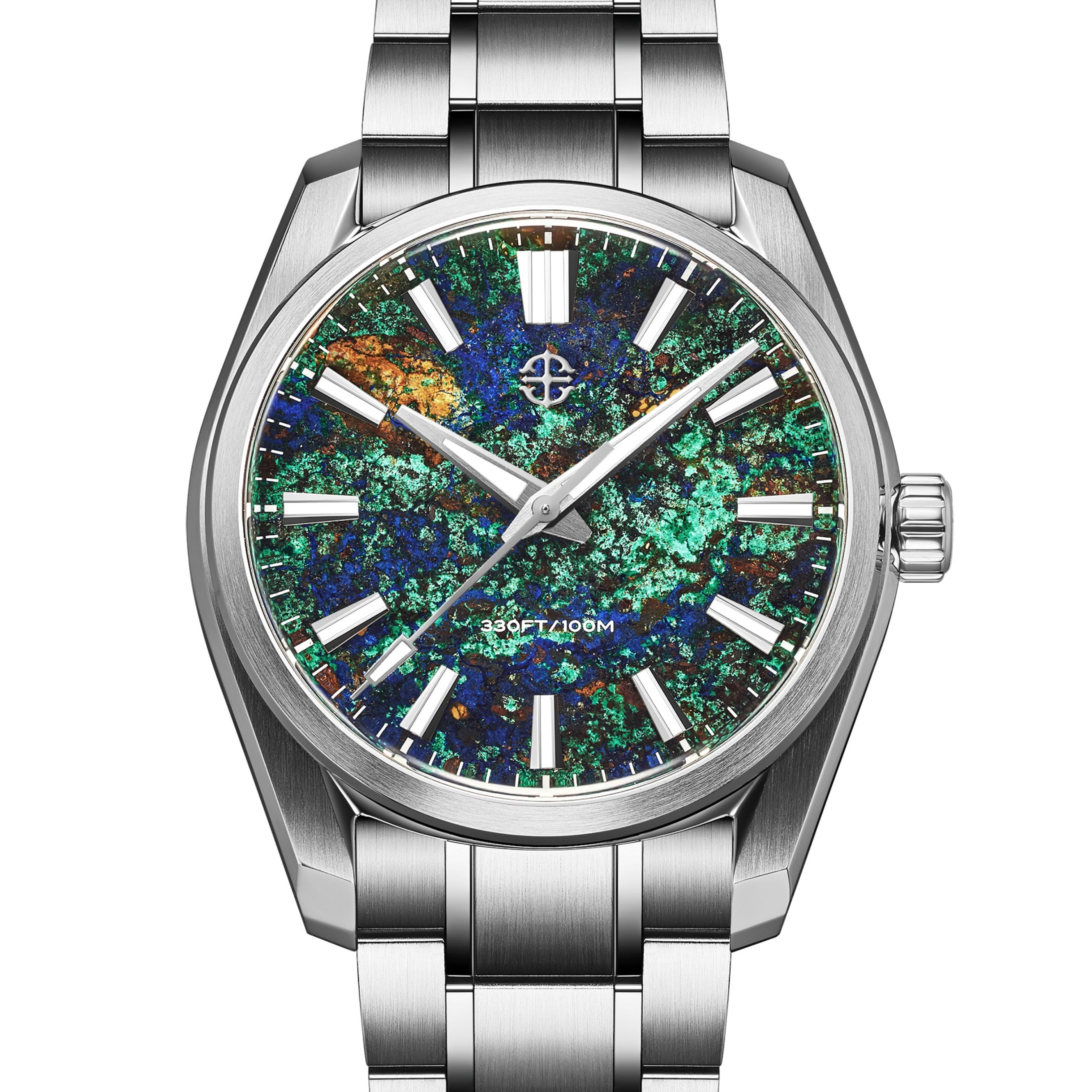 Terra Gaia — Natural Azurite Dial Watch | AETHELSOHN