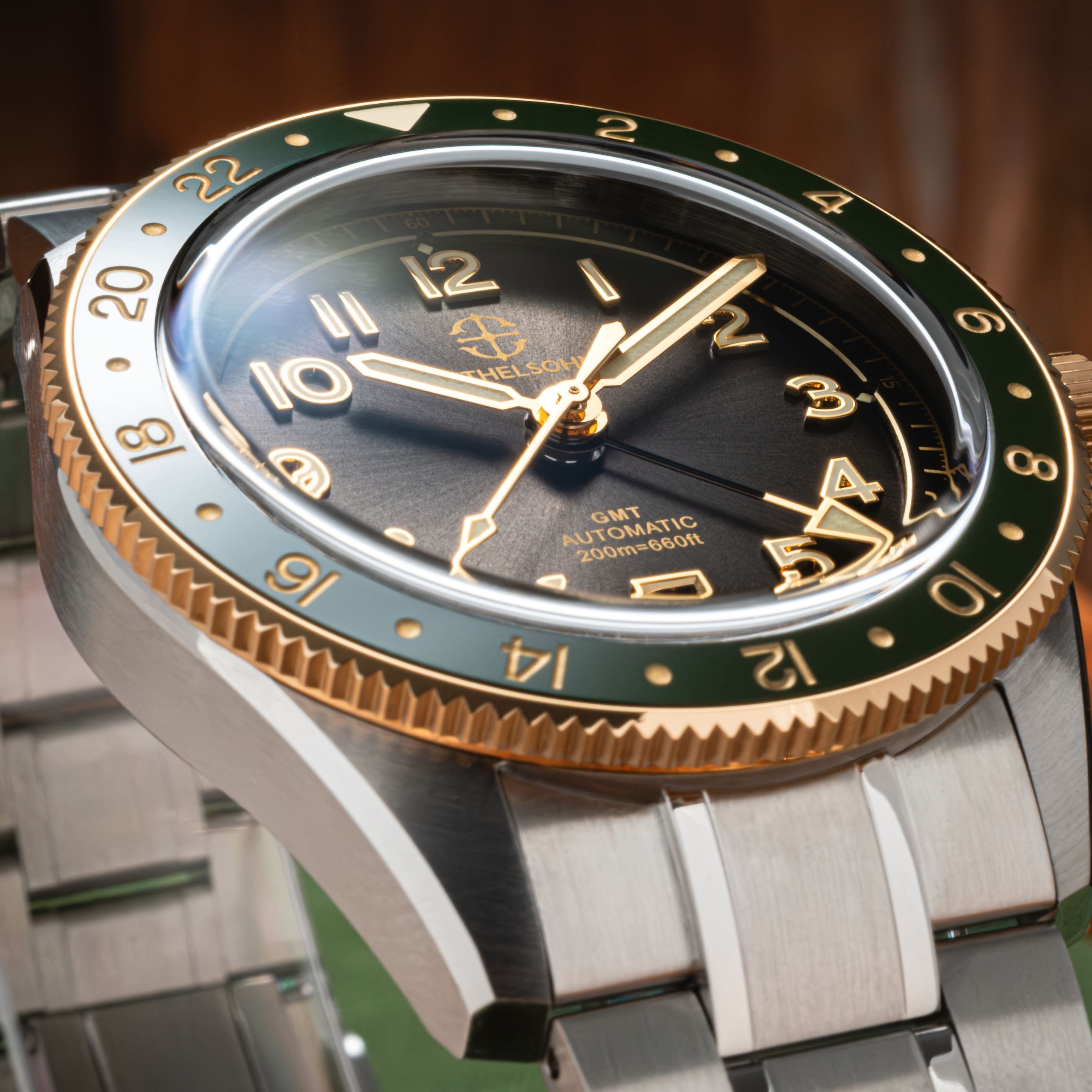 Horizon Forest GMT Automatic Watch | AETHELSOHN