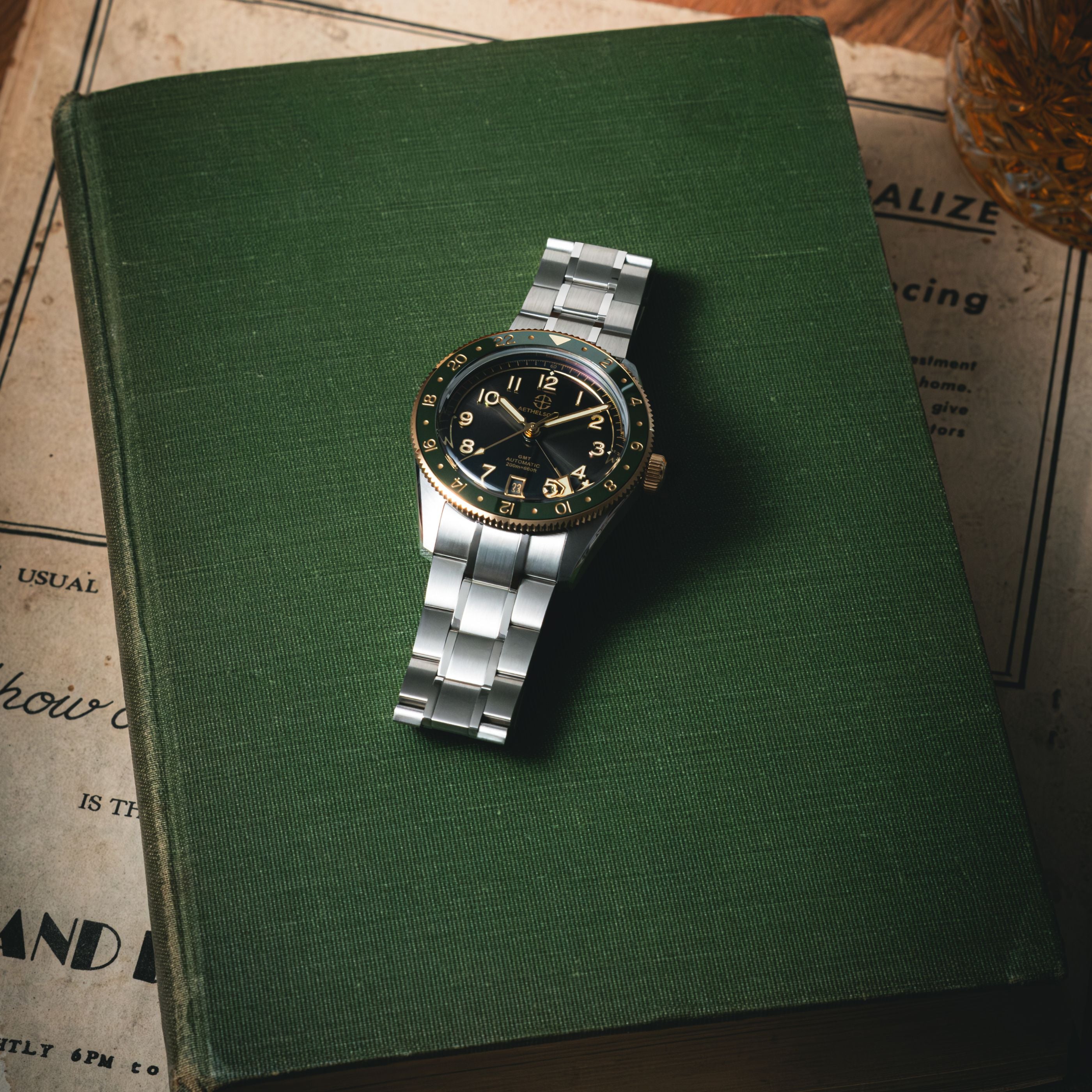Horizon Forest GMT Automatic Watch | AETHELSOHN
