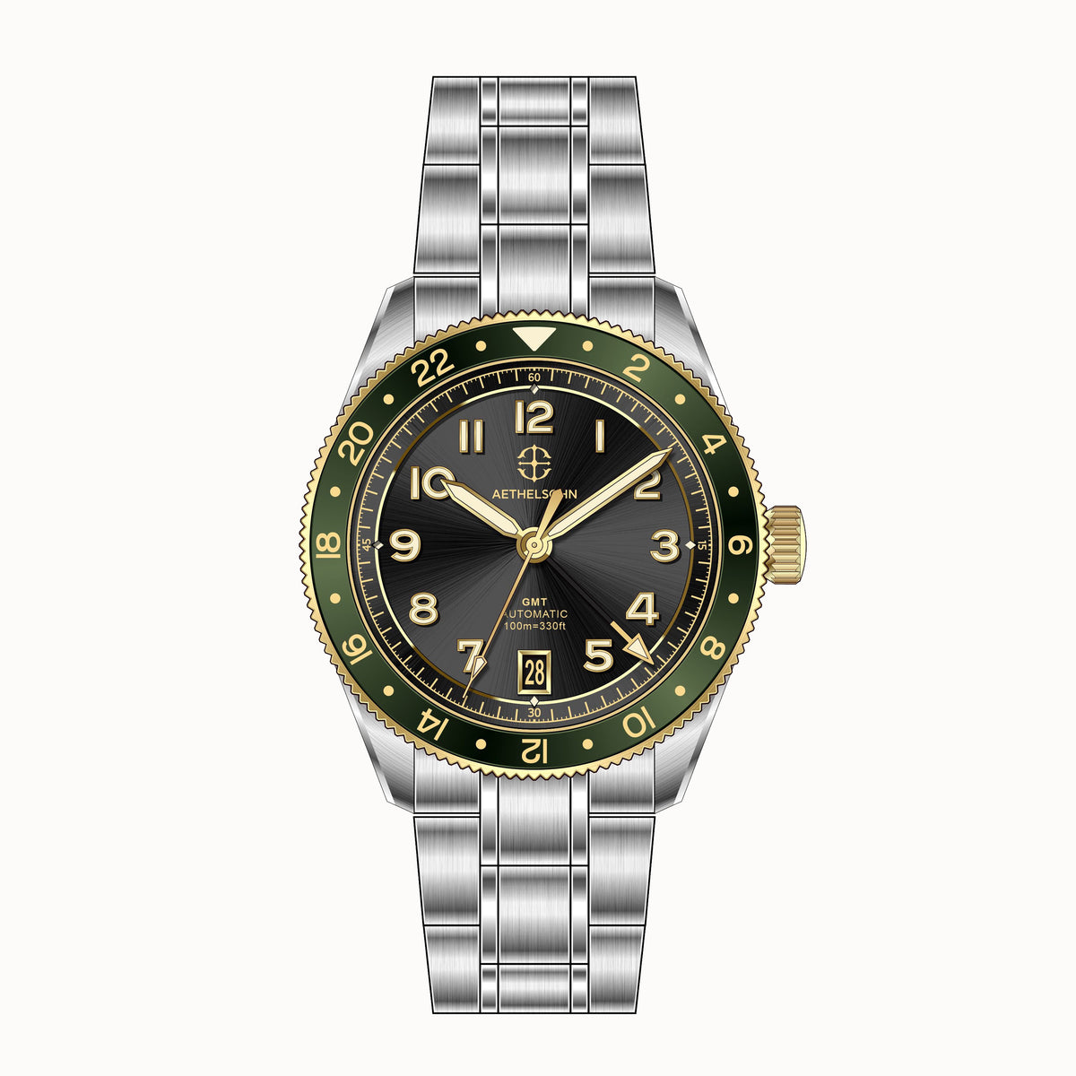 AETHELSOHN Horizon GMT Automatic Watch