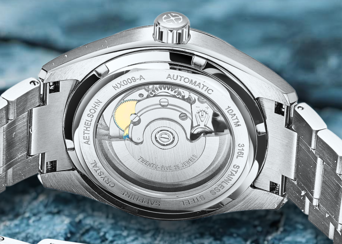 Watch automatic movement detail