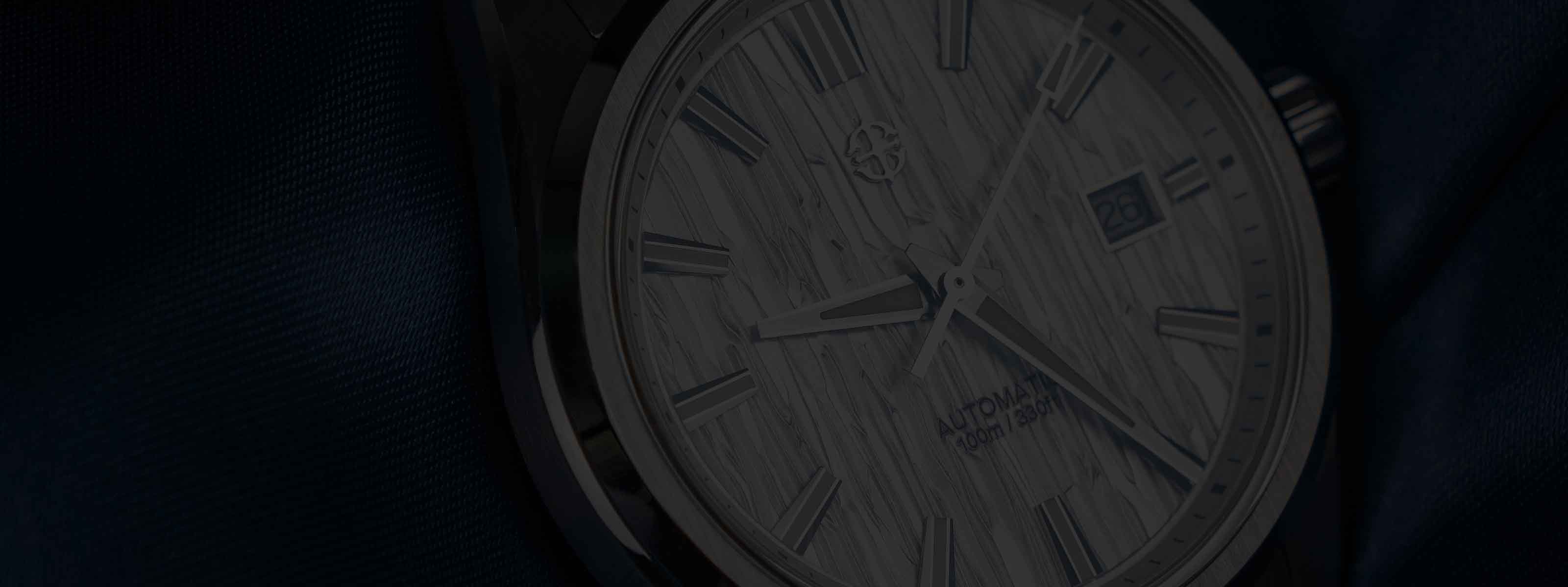 AETHELSOHN Horizon Azure GMT - Blue Dial Automatic Watch with Dual