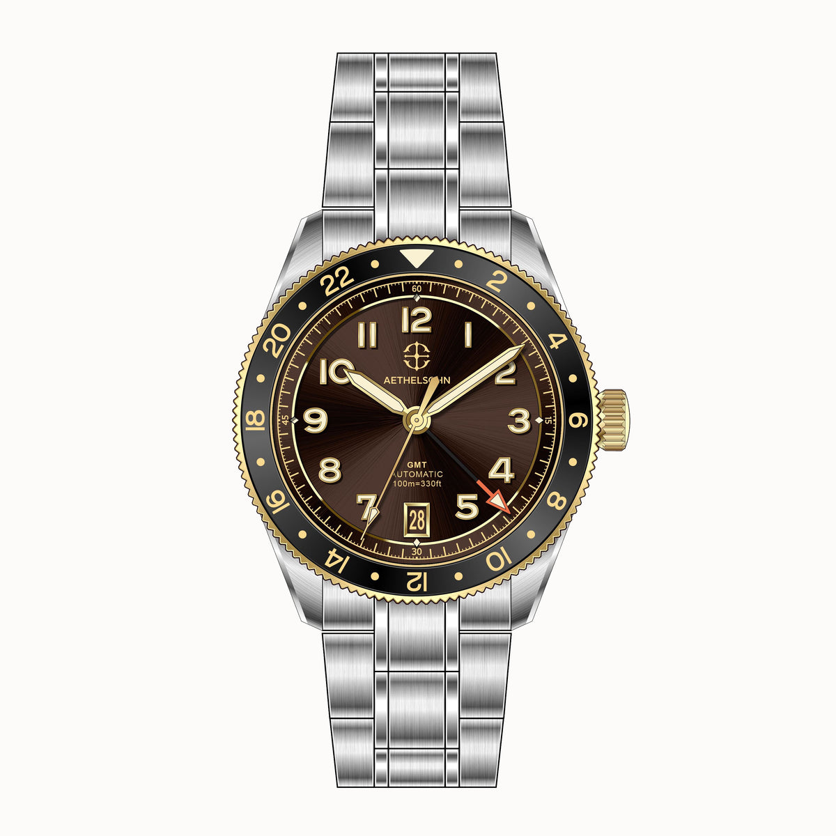AETHELSOHN Horizon GMT Automatic Watch