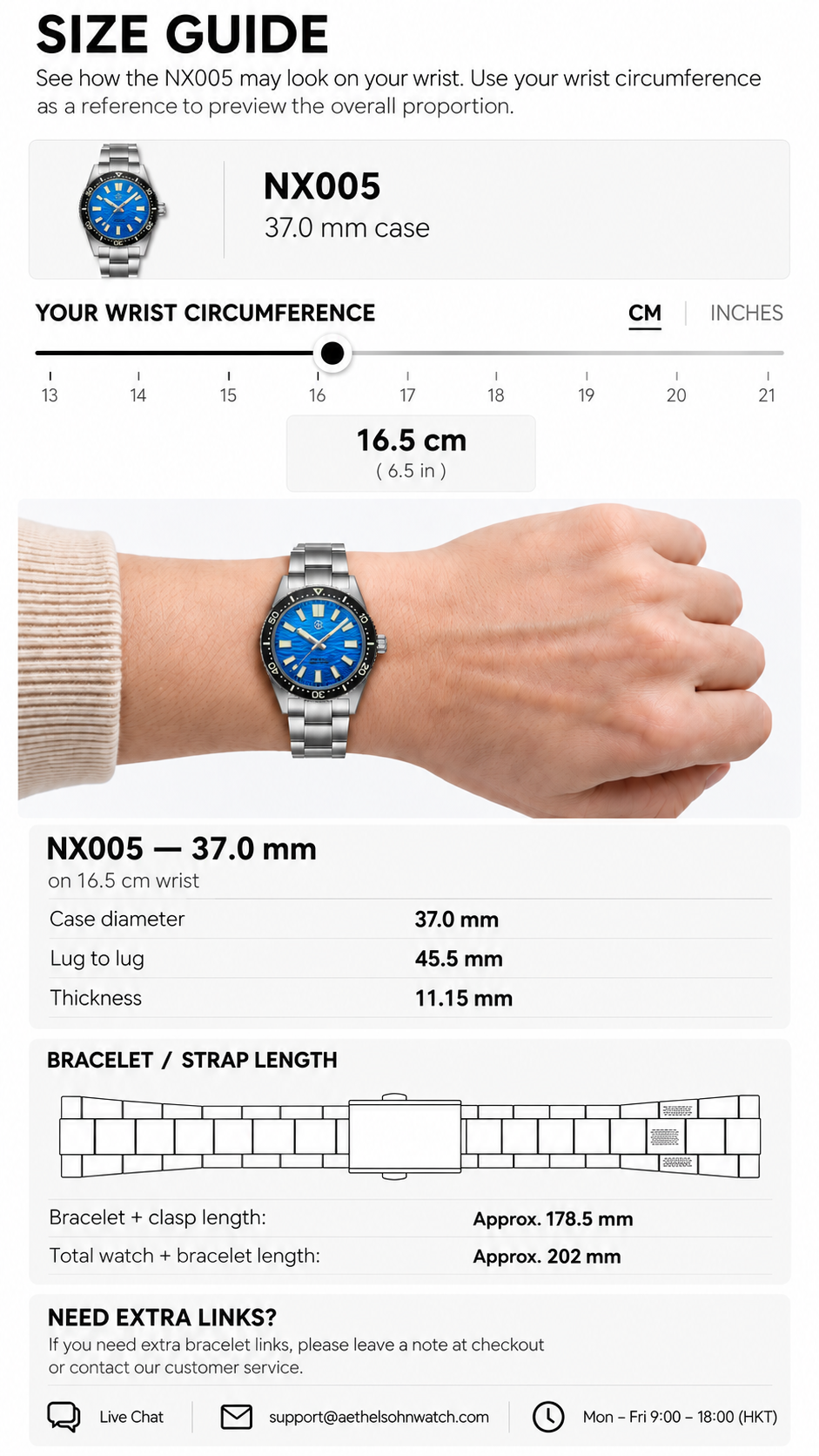 Size guide